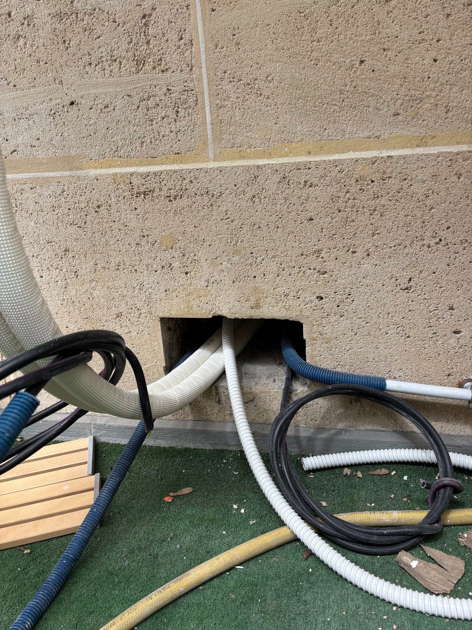 Installation ParisClim — détail unité intérieure